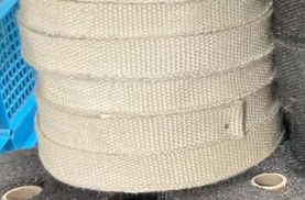 Υψηλής θερμοκρασίας ταινία 1.5mm 75mm υφασμάτων αντίστασης θερμοκρασίας