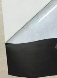 Μαύρο χρώμα ακρυλικό Αισθητή στην πίεση κόλλημα με ταινίες ανάφλεξης από χαρτί αραμίδιο