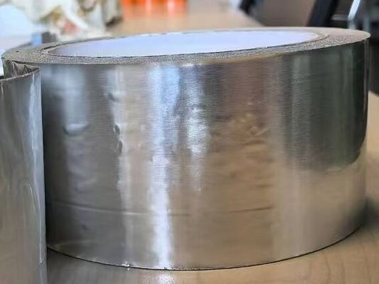 Ελλειμματική ανθεκτική στη θερμότητα ταινία από φύλλο αλουμινίου με πρόσφυση 15N/25mm