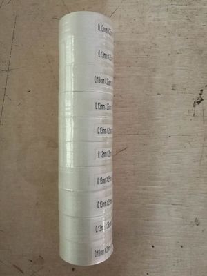 0.13mm λευκή ανθεκτική στη θερμοκρασία ταινία μόνωσης υαλοπλαστικού υφάσματος