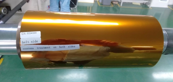Πίνακας πολυαιμιδίου με διπλή πλευρά που έχει υποβληθεί σε επεξεργασία από κορόνα, πιστοποιημένο από την UL, 12,5-125μm