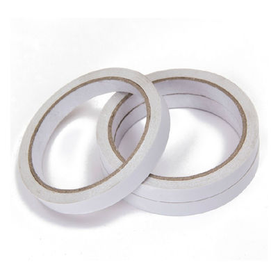 Ακρυλική ταινία πρόσδεσης σε νερό Διπλής όψης ταινία ιστού με PE επικαλυμμένο λευκό περιτύλιγμα χαρτιού