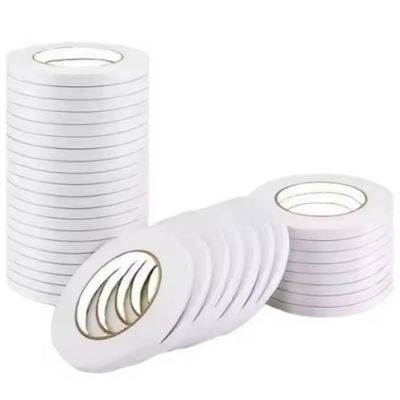 Ακρυλική ταινία πρόσδεσης σε νερό Διπλής όψης ταινία ιστού με PE επικαλυμμένο λευκό περιτύλιγμα χαρτιού