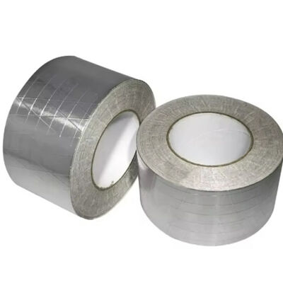 Ταινία FSK (Αλουμινόχαρτο-υαλοβάμβακας-χαρτί kraft) 2-δρόμων πλέγμα / 3-δρόμων πλέγμα για HVAC