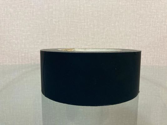 Μαύρη λουστραρισμένη με λάκκα ταινία φύλλων αλουμινίου αργιλίου ακρυλική συγκολλητική 50 μικρά