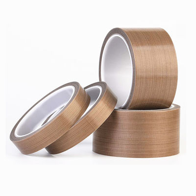 Μη κολλώντας χημική ανθεκτική ταινία 0.05mm 0.13mm υφασμάτων PTFE