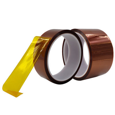 Χ υψηλής θερμοκρασίας ταινία Polyimide βαθμού ενιαία ντυμένη πλευρά